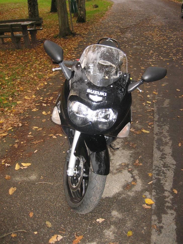 Suzuki gsx750f - første afslapnings tur efter styrtet, kæft det var lækkert, os selvom det regnede lidt:) billede 7