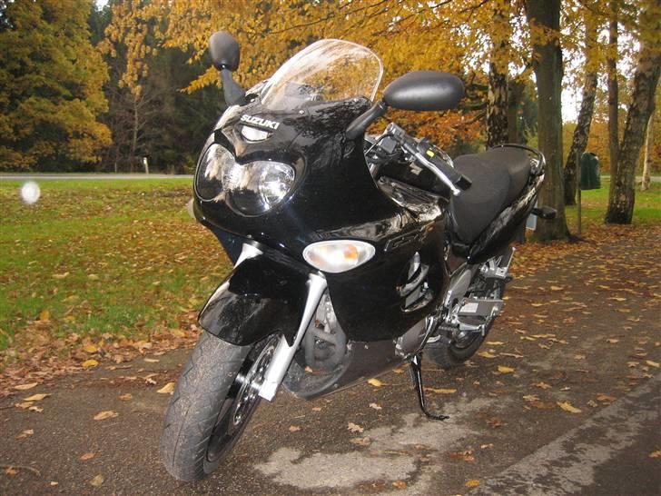 Suzuki gsx750f - første afslapnings tur efter styrtet, kæft det var lækkert, os selvom det regnede lidt:) billede 9