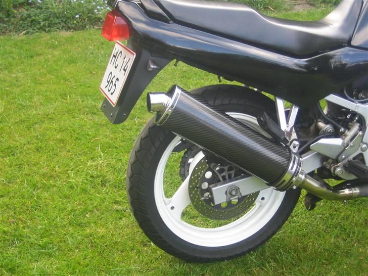 Suzuki GS 500E  *solgt* - Carbon potte fra MC-Specialisten.dk billede 10