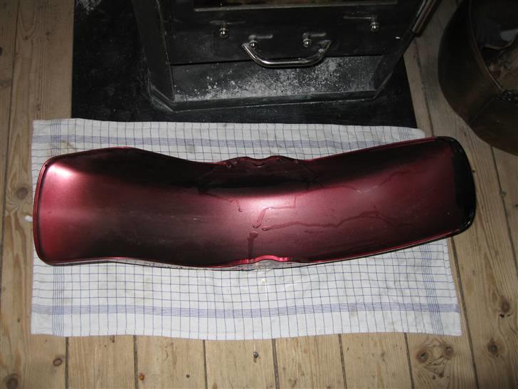 Suzuki vl 1500 - her ligger forskærmen så og tørre efter en tur i brusnicen ( jes konen var ikke hjemme ) billede 12