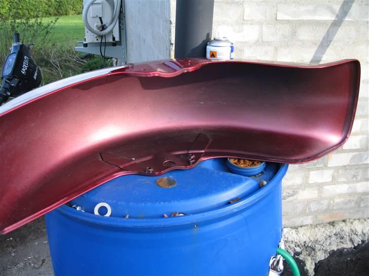 Suzuki vl 1500 - her er skærmen så før textyl (læk venligst mærke til jeg er gået udenfor) billede 13