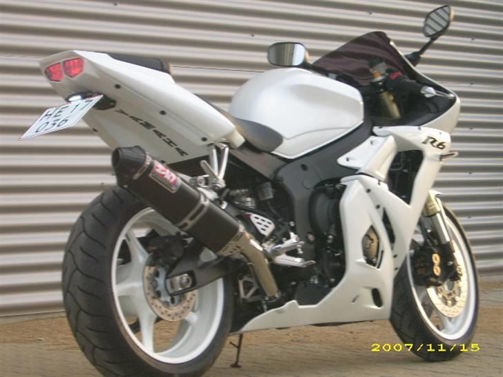 Yamaha model 2005 r6.solgt. billede 16