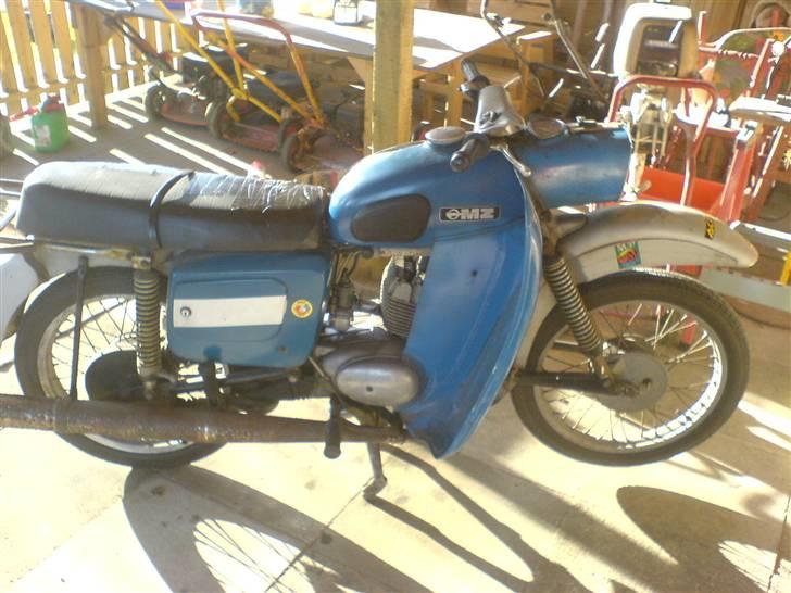 MZ es 150 (solgt) - sådan så den ud da jeg købte den billede 3