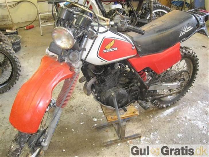 Honda XL 500 - sådan så den ud da jeg købte den. billede 1