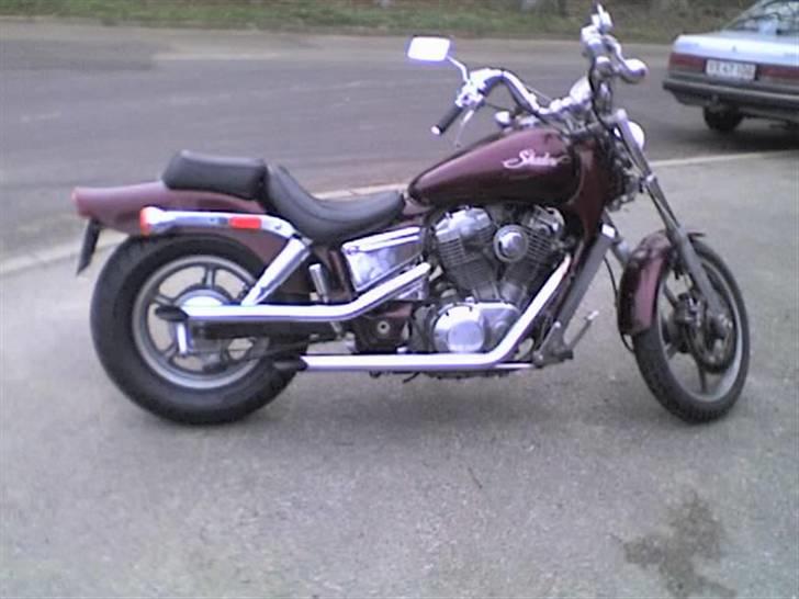 Honda vt 1100 shadow - sidste billede inden ombygning billede 7