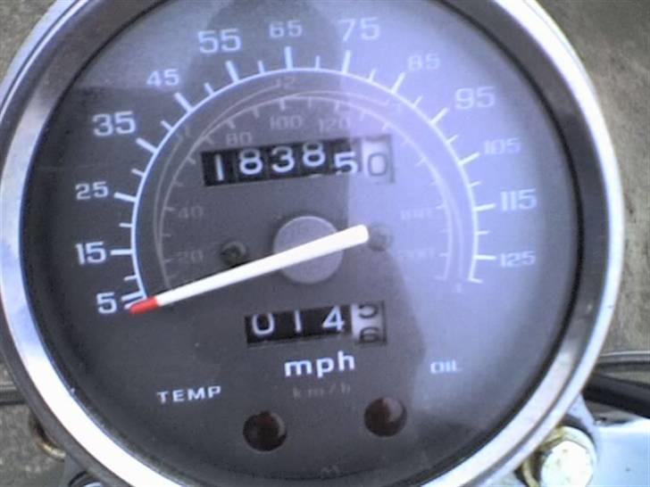 Honda vt 1100 shadow - ikk mange mil for en gl dame.  billede 15