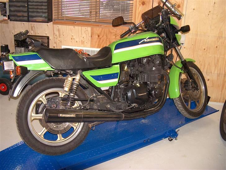 Kawasaki z1000R - den ene af de gamle eddie´er billede 5
