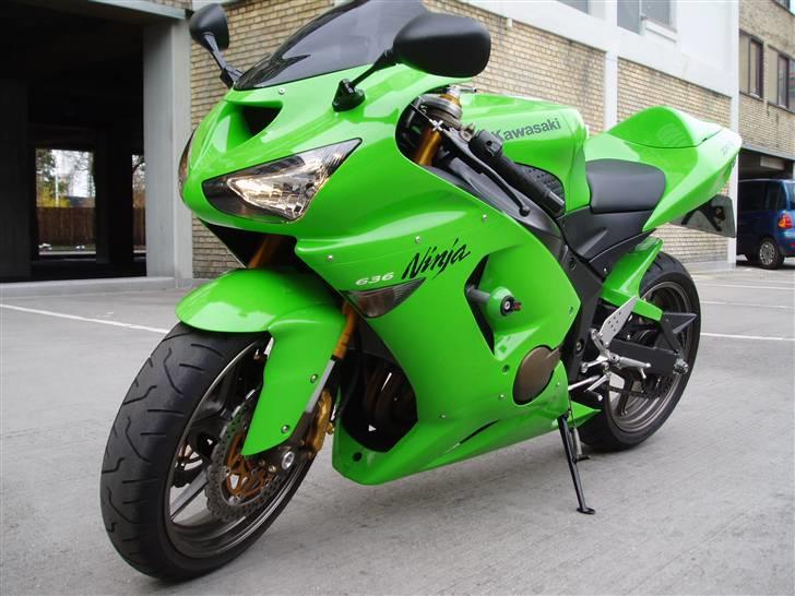 Kawasaki zx6r billede 2