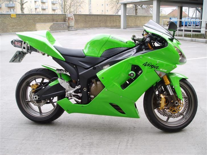 Kawasaki zx6r billede 4