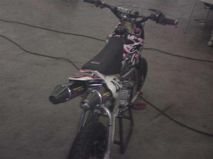 Honda pro circuit custom #45 - Dobbelt potte PRO CIRCUIT TI-4 POTTER I TITANIUM ENESTE I DK OG EN AF DE FÅ I VERDEN DER HAR DEM!! DE ER MEGET SJÆLDNE DE HAM DEM IKKE ENGANG PÅ PRO CIRCUIT HJEMMESIDE!) billede 1