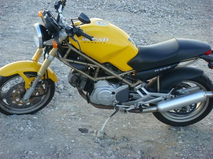 Ducati MONSTER - Strand og mc, så ka det ikke   blive bedre billede 10