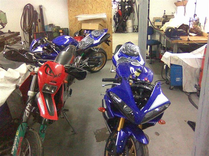 KTM sx 525 SOLGT - 2 nye racer der skal splittes og laves klar til race billede 11