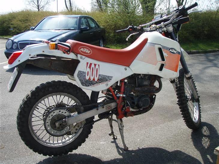 KTM ER 600 LC4 *SOLGT* billede 1