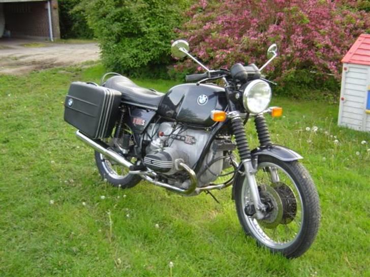 BMW R100s Solgt - Nogen gange kører jeg uden kåbe. billede 1