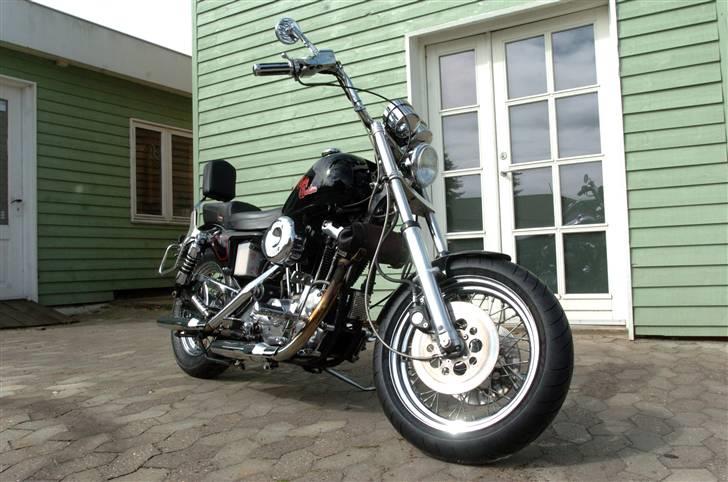 Harley Davidson XLS  - 16" forhjul lille og 3" bredt med Avon venum dæk billede 6