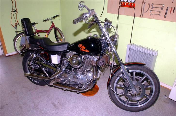 Harley Davidson XLS  - sådan så den ud før sidste ombyg vinter 2007 billede 9