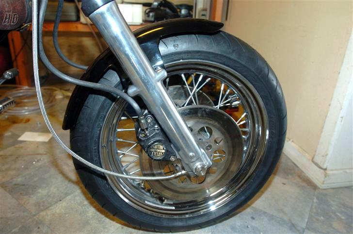 Harley Davidson XLS  - Hjemmelavet forskærm, det slap jeg da vist meget godt fra.. ik billede 10