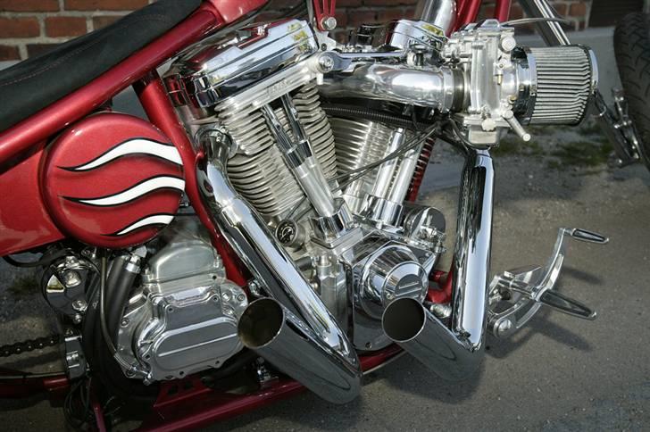 Harley Davidson Custom Chopper billede 4