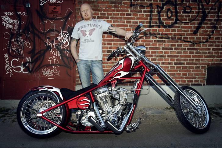 Harley Davidson Custom Chopper billede 6