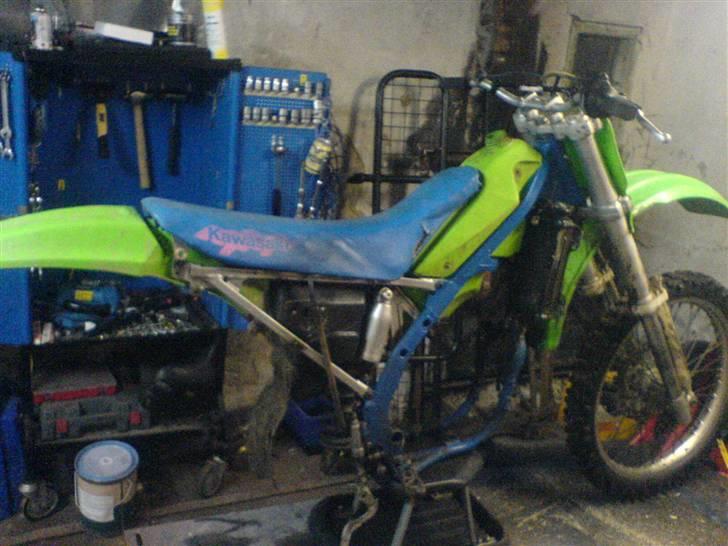Kawasaki KX 250 - da den kom hjem billede 2