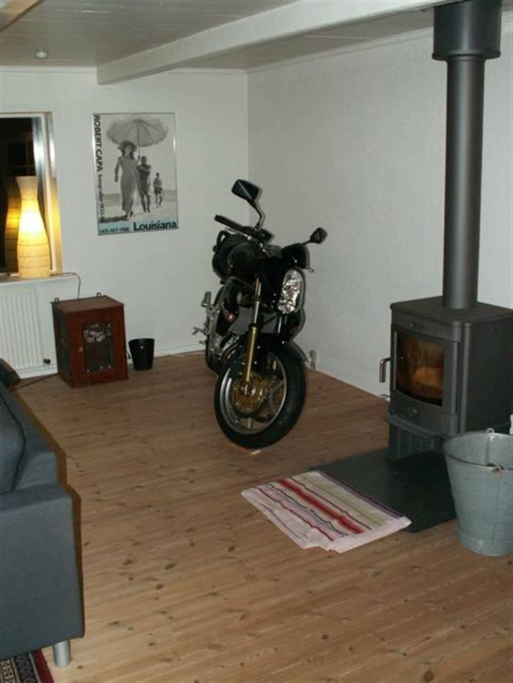 Kawasaki Er 6n - Så det er rart ved brændeovnen :-) billede 10