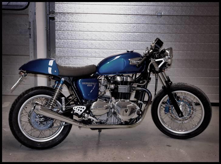 Triumph Thruxton Cafe Racer - 2008 billede 7