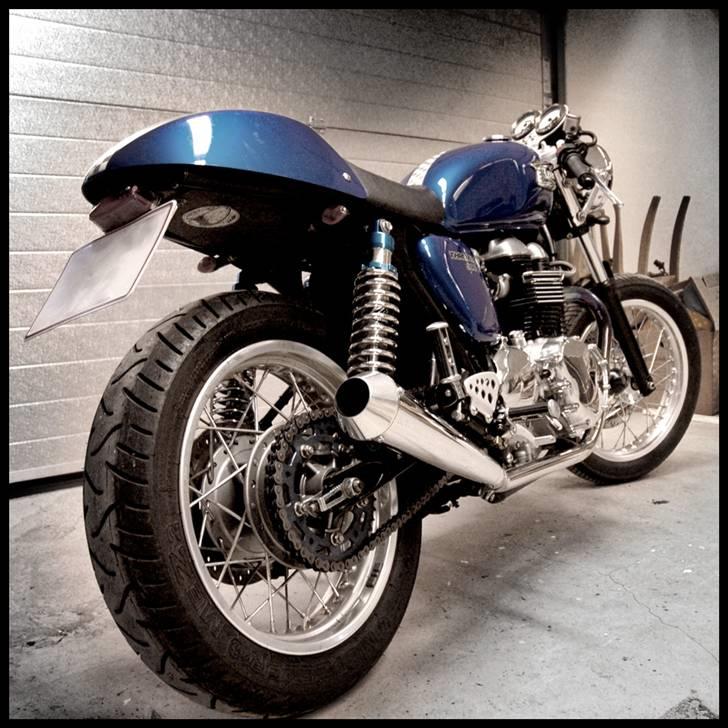 Triumph Thruxton Cafe Racer - 2008 billede 9