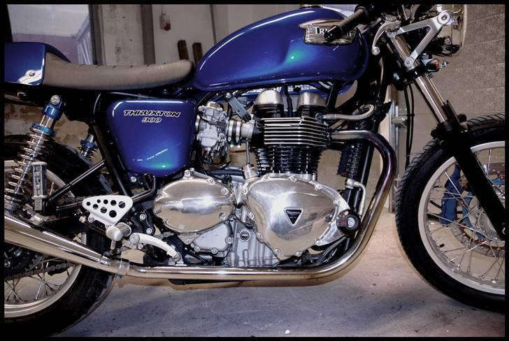 Triumph Thruxton Cafe Racer - 2008 billede 11
