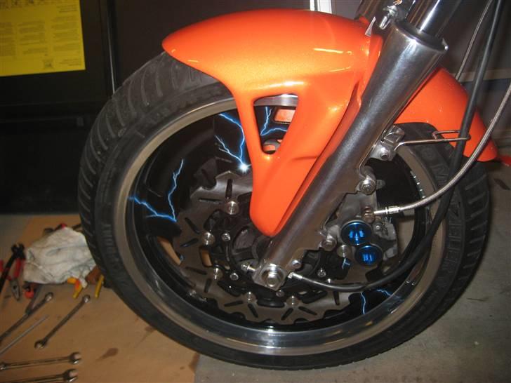 Yamaha vmax - R1 Bremser og 3,5 tomme forhjul, ny forskærm billede 23