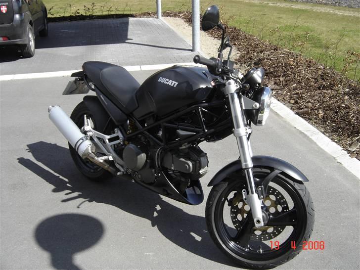 Ducati monster 600 dark - Ducati monster 600 dark billede 1