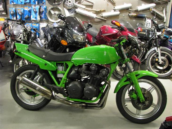 Honda CB 750 KZ - Skrottet - "Møghunden" som jeg købte den. billede 1