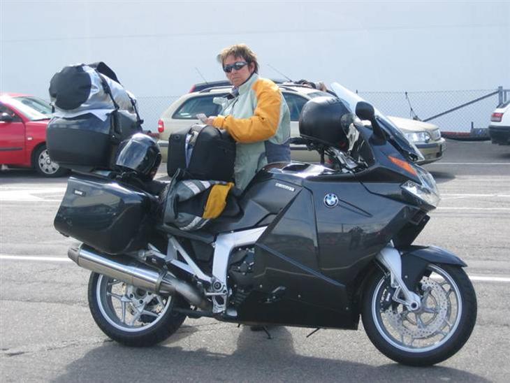 BMW K1200GT - Bimmeren og kone klar til England billede 1