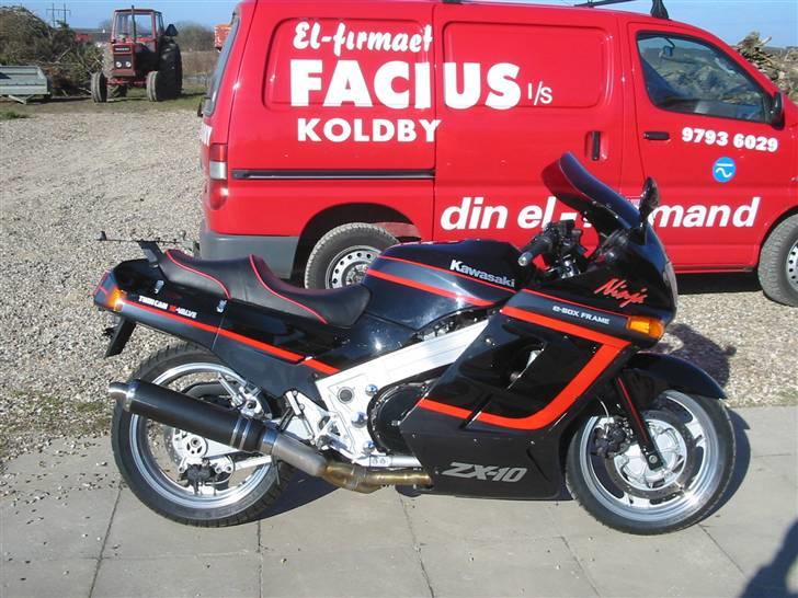 Kawasaki ZZR 1400 (solgt) - Også en af de gamle billede 7