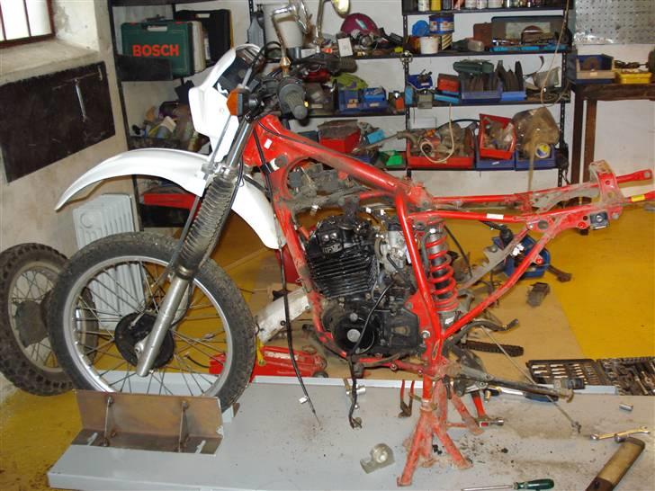 Honda XL 250 R - Under renoveringen billede 5