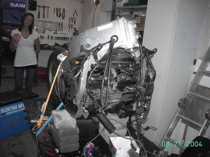 Yamaha fzr 1000 streetfighter  - kronrøret er for kort til en fzr billede 9