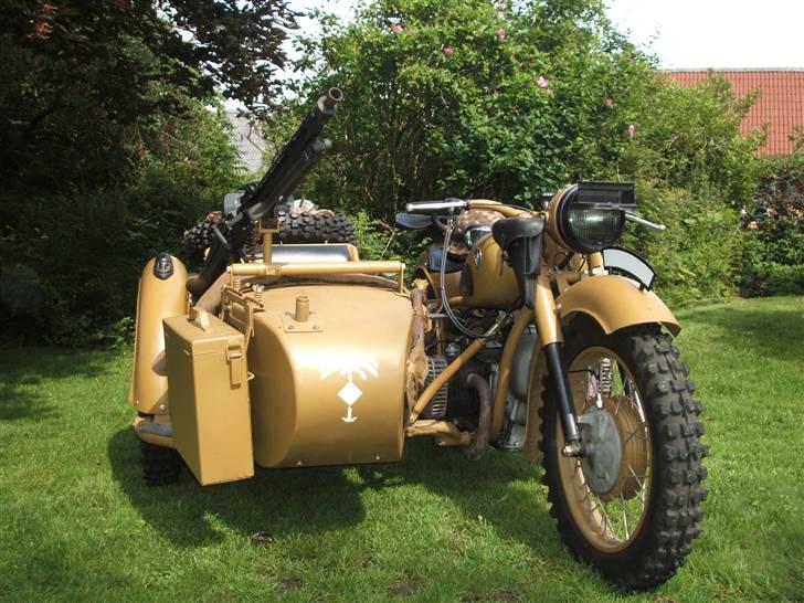 Dnepr K-750 WWII WARBIKE - DAK Palme. (Deutsches Afrikakorps) billede 3