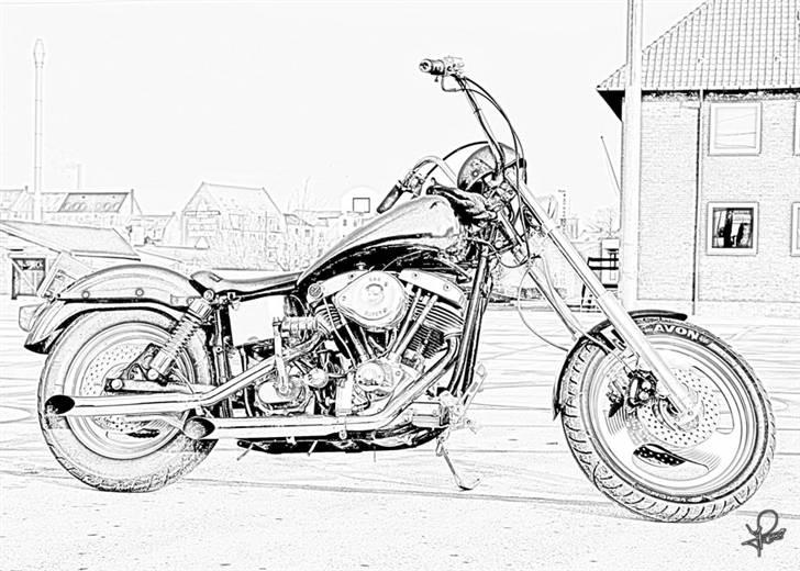 Harley Davidson flh 1200 billede 4