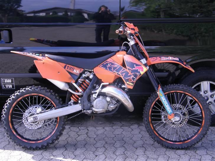 KTM 125 sx - Solgt. - Sådan står det "Orange Lyn" i øjeblikket. billede 2