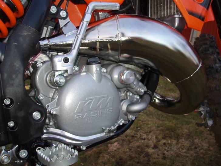 KTM 125 sx - Solgt. - Febuar 2006, her har vi lige hentet maskinen hjem. den er flot! billede 7