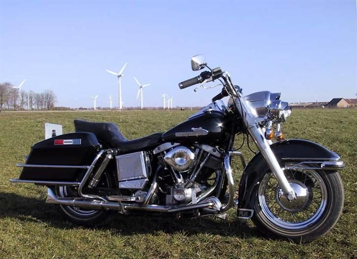 Harley Davidson Electra Glide FLH 1200 - Vindmøller og Electra Glide billede 6