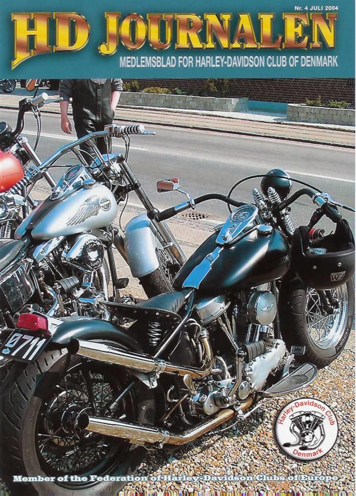 Harley Davidson Electra Glide FLH 1200 - En forside med foto taget af WebRoy billede 14