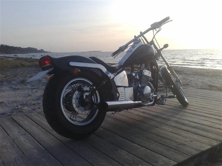 Regal Raptor DD300 Spyder - Februar solnedgang på Kulhuse strand billede 2