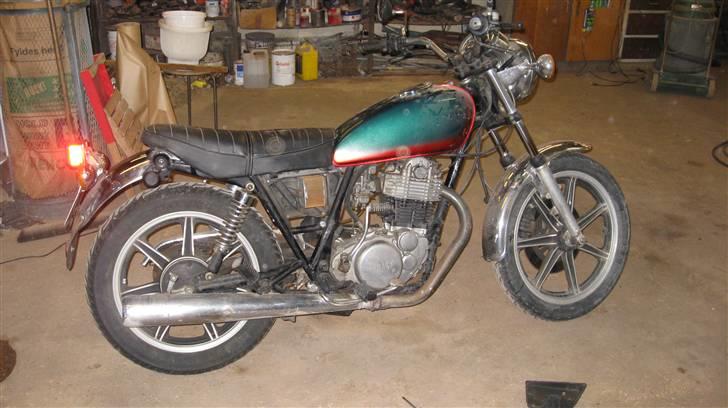 Yamaha SR 500 - Så fræk var den da jeg købte den billede 1