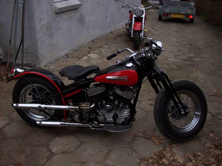Harley Davidson flathead U billede 1