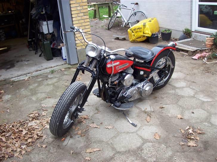 Harley Davidson flathead U billede 4