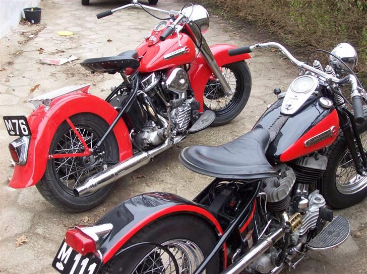 Harley Davidson panhead billede 4