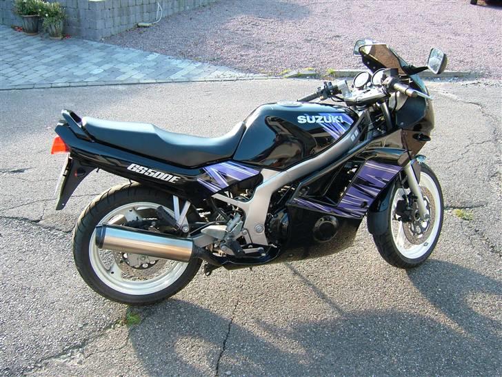 Suzuki GS 500 E "Solgt" - Som den så ud ved køb. Dog med monteret miniblink. billede 9