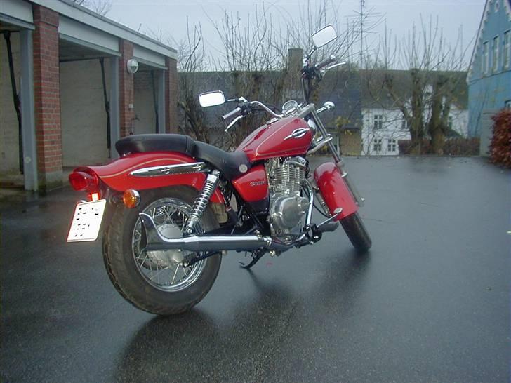 Honda VT 600 Shadow [Solgt] - Gz Marauder 250 - Min første Mc. Flot mc, og giver ikke fartbøder :-) billede 8