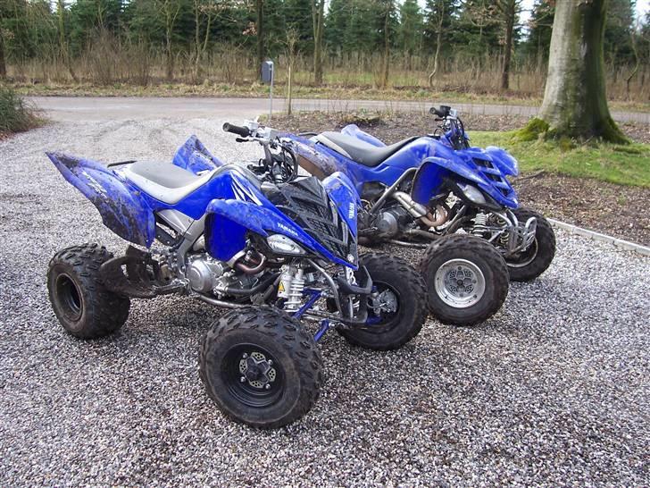 Yamaha Raptor YFM 700R - ude at køre sammen med min grandfætter billede 6