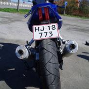 Suzuki sv1000sk7, blå.